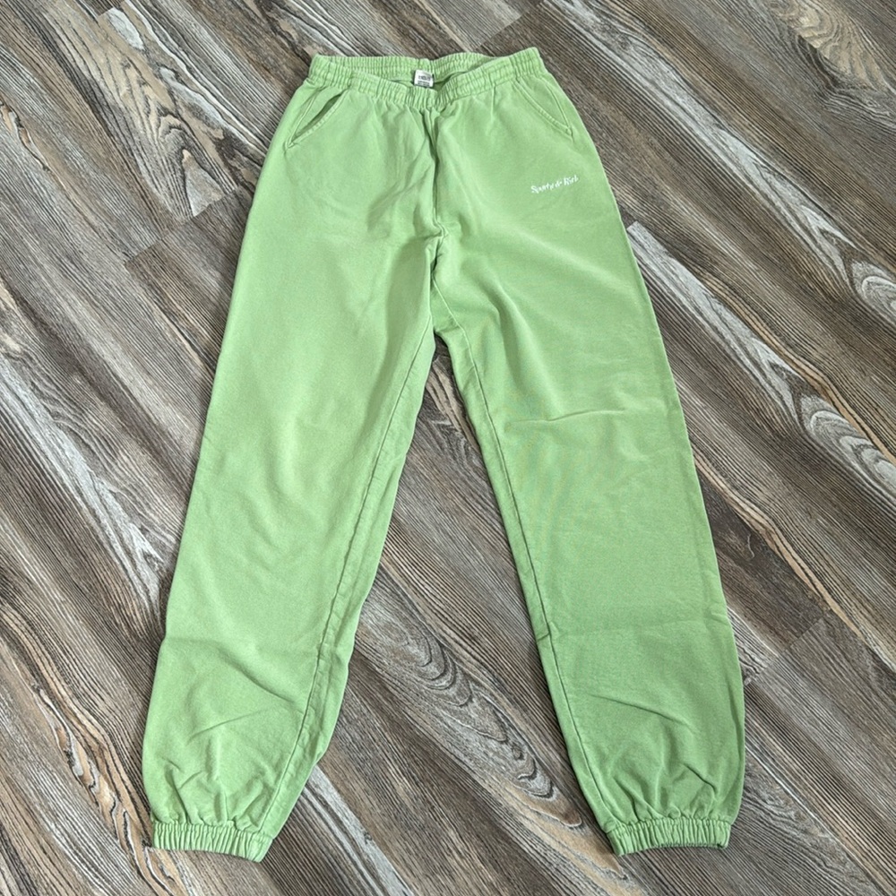 Sporty & Rich Green Sweatpants small